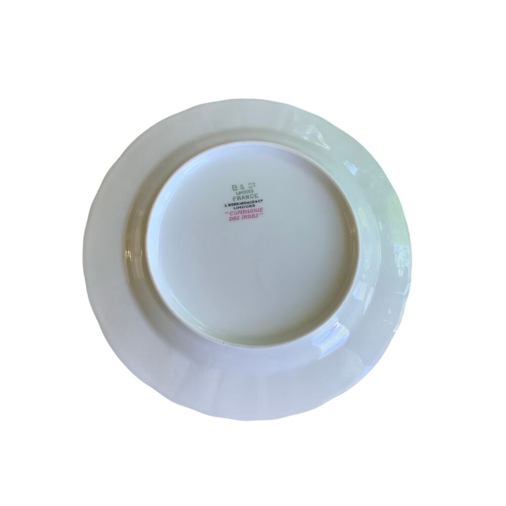 Limoge France set of two
Compagnie Des Indes Bernardaud Salad Plate 7.5 inch - Picture 7 of 10